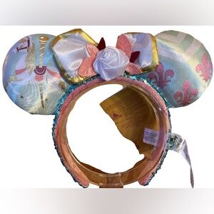 Disney Minnie Mouse Main Attraction Ear Headband King Arthur Carousel NWT C